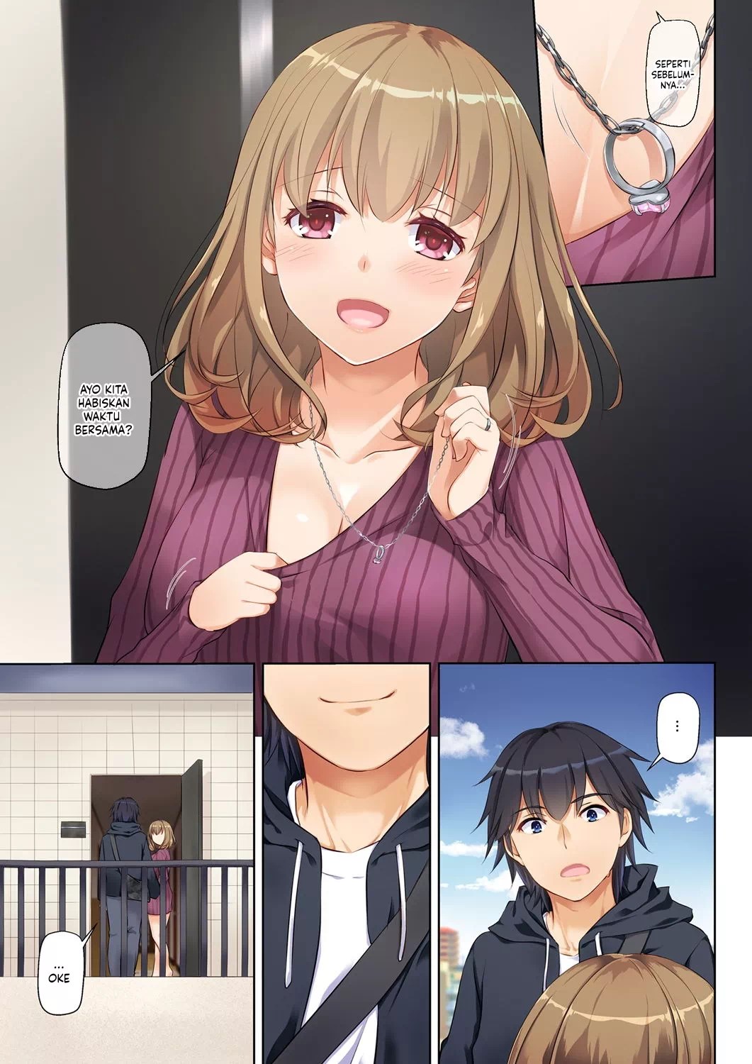 Hitozuma Osananajimi to Hitonatsu no Dekigoto - Chapter 1 46 Hitozuma Osananajimi to Hitonatsu no Dekigoto - Chapter 1 46