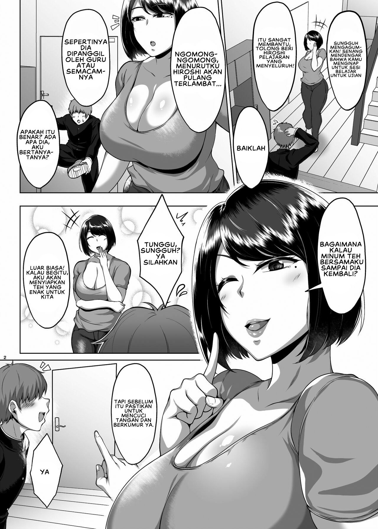 Tomodachi no Muchimuchi na Okaa-san to Zupposhi Asedaku Otomarikai An - Chapter 1 5