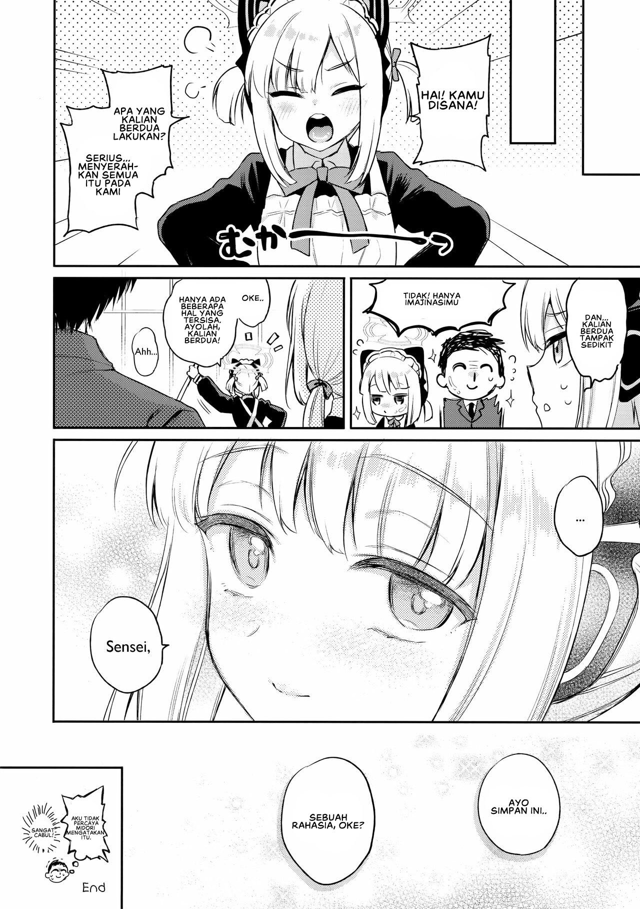 Sensei, Minna ni wa Naisho Desu yo - Chapter 1 21