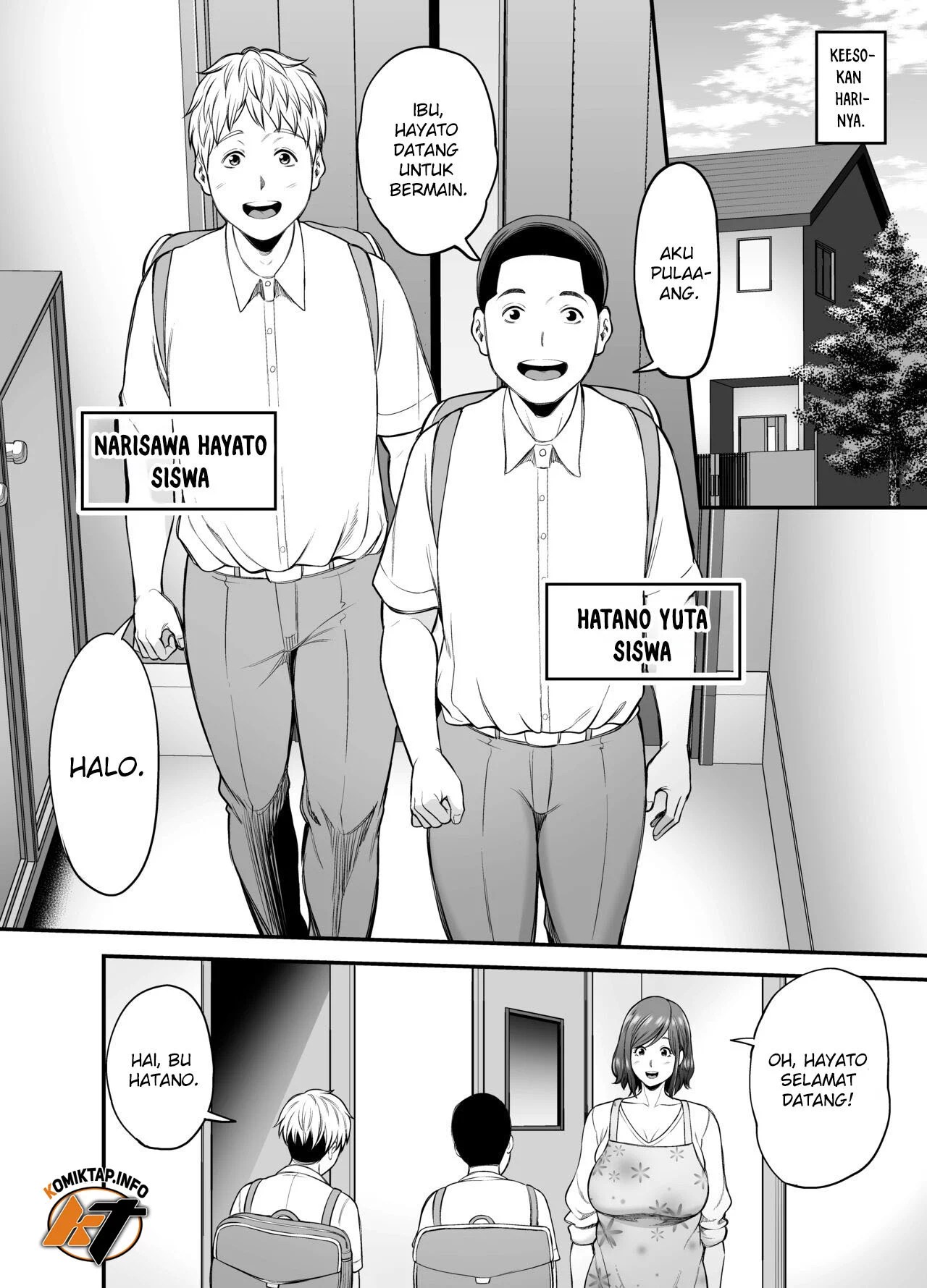 Sexless de Yokkyu Fuman na Watashi wa, Musuko no Tomodachi to - Chapter 1 8