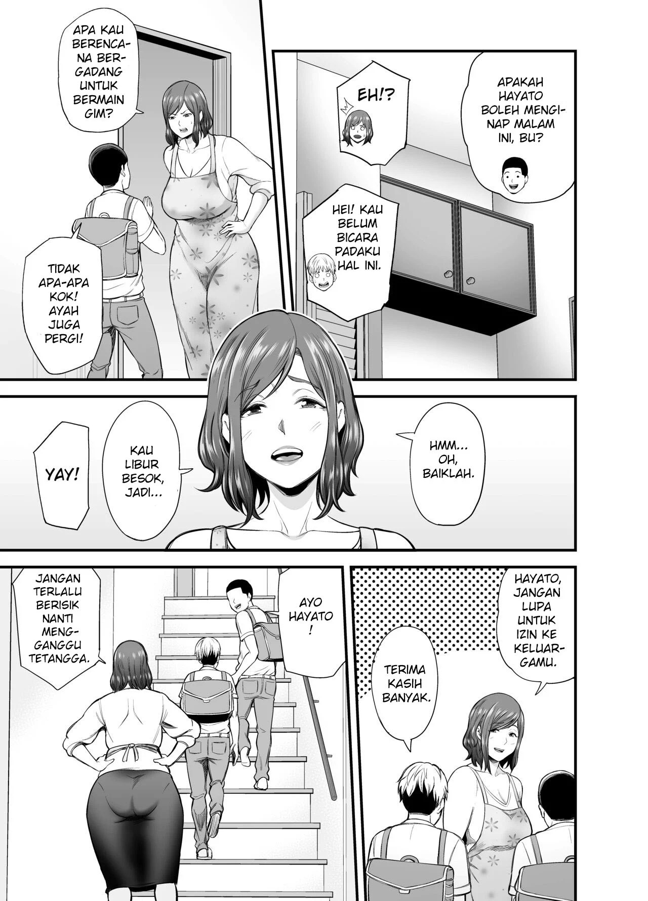 Sexless de Yokkyu Fuman na Watashi wa, Musuko no Tomodachi to - Chapter 1 9