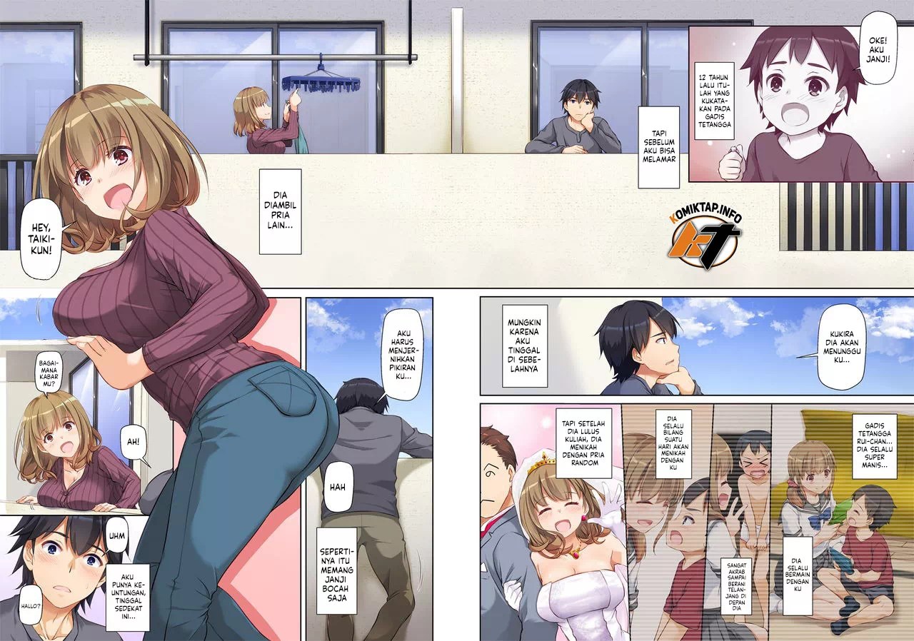 Hitozuma Osananajimi to Hitonatsu no Dekigoto - Chapter 1 4 Hitozuma Osananajimi to Hitonatsu no Dekigoto - Chapter 1 4