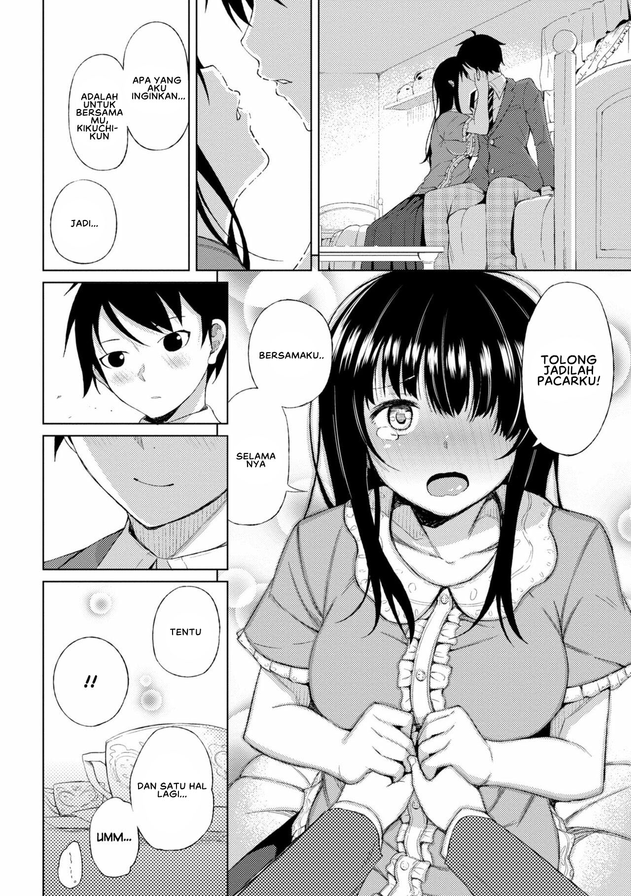 Watashi no Torokeru Shikyuu ni Hatsu Kiss Shite - Chapter 3 8