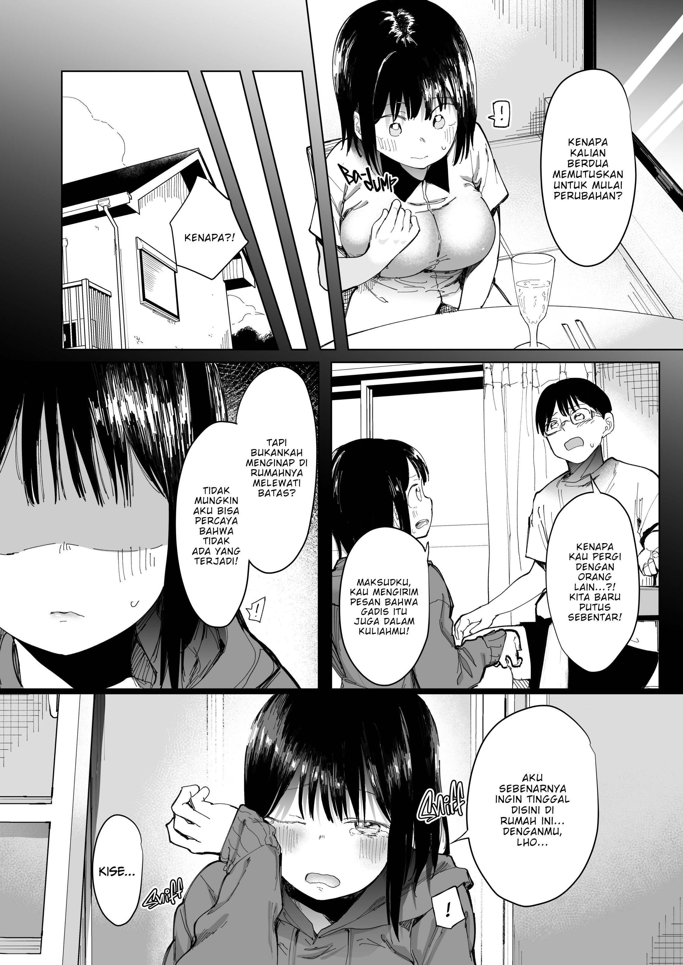 Gārufurendo Suwappu wa Kon&#8217;na Monode Wanai - Chapter 1 end 8