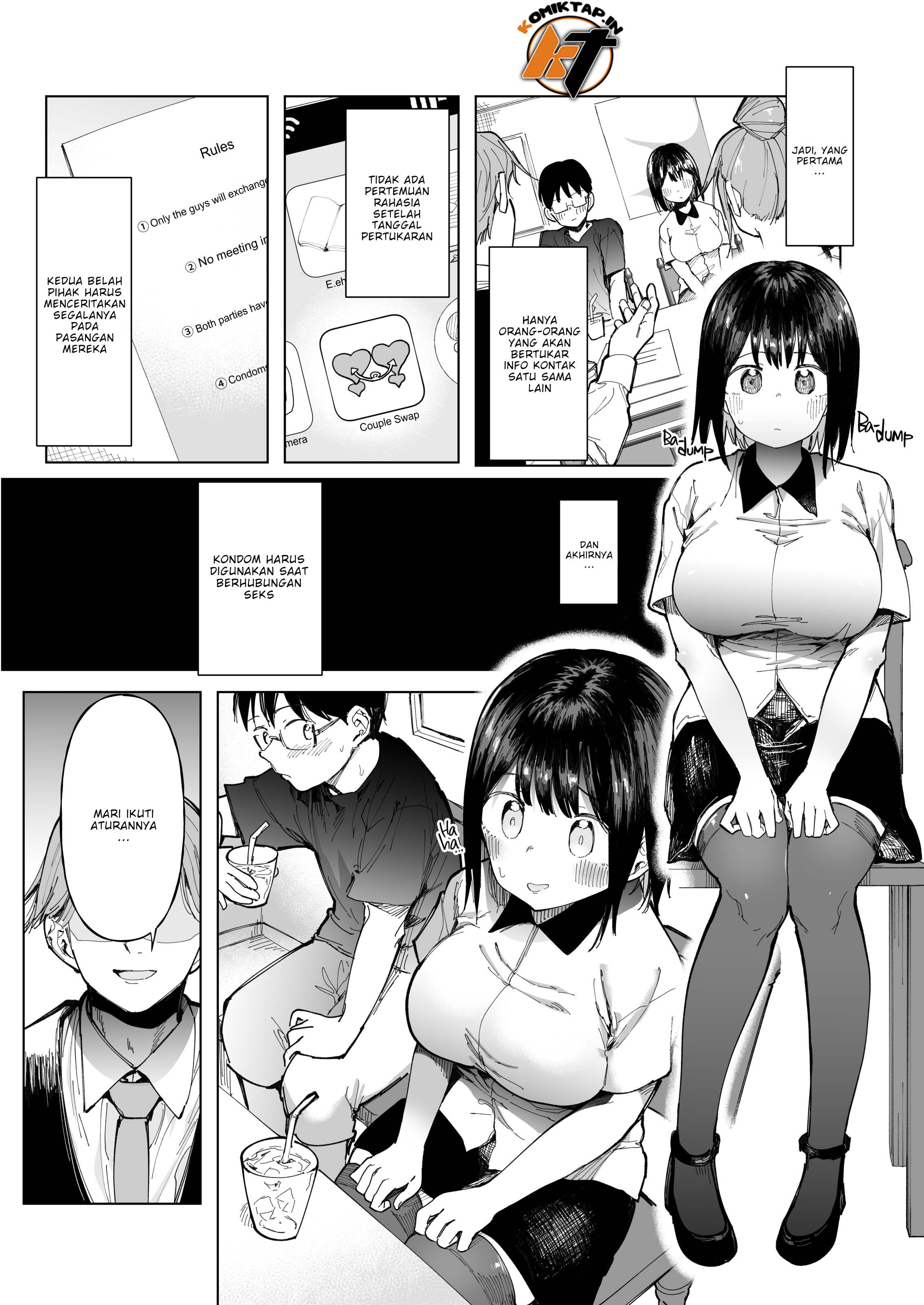 Gārufurendo Suwappu wa Kon&#8217;na Monode Wanai - Chapter 1 end 3
