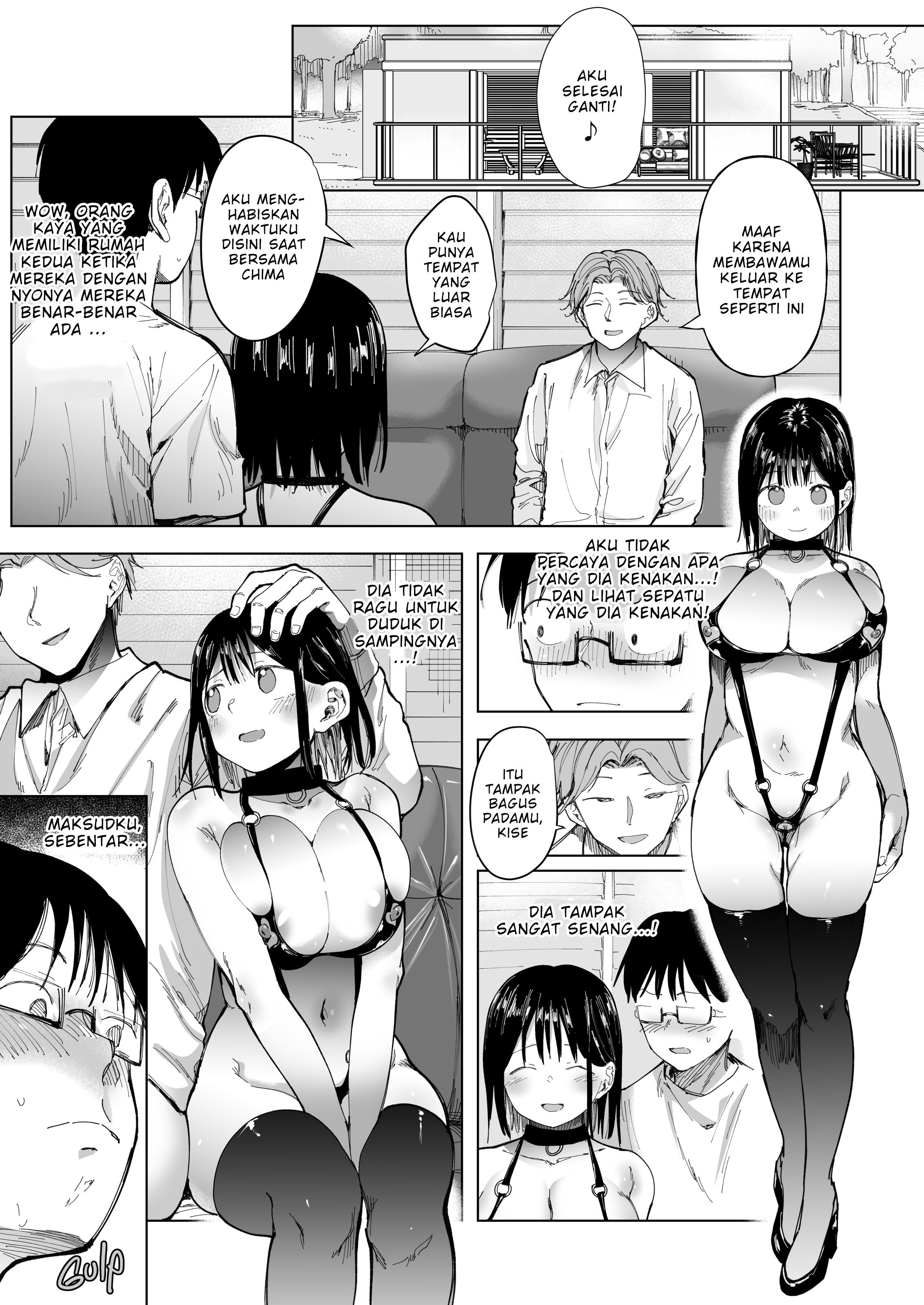 Gārufurendo Suwappu wa Kon&#8217;na Monode Wanai - Chapter 1 end 35