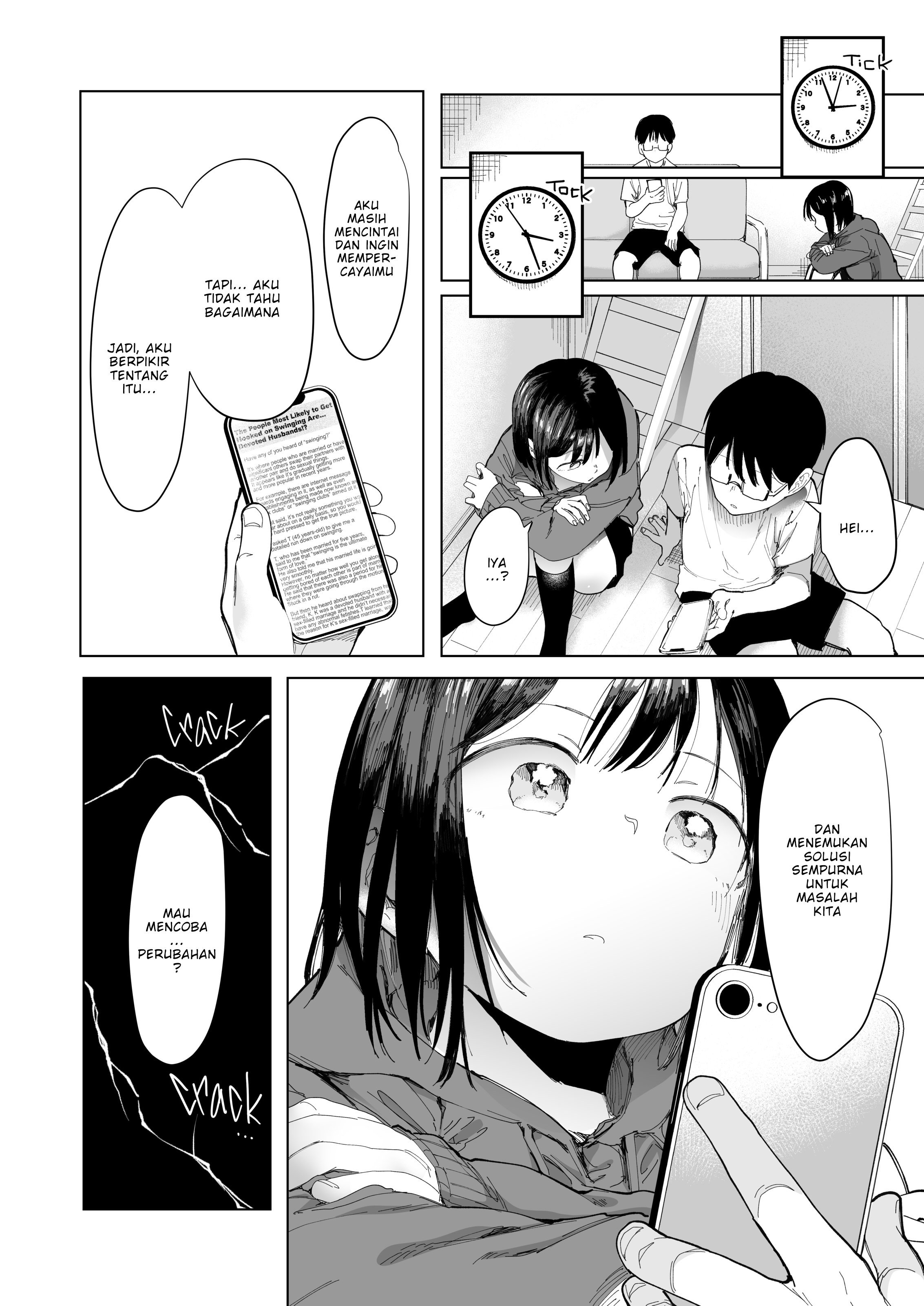 Gārufurendo Suwappu wa Kon&#8217;na Monode Wanai - Chapter 1 end 10
