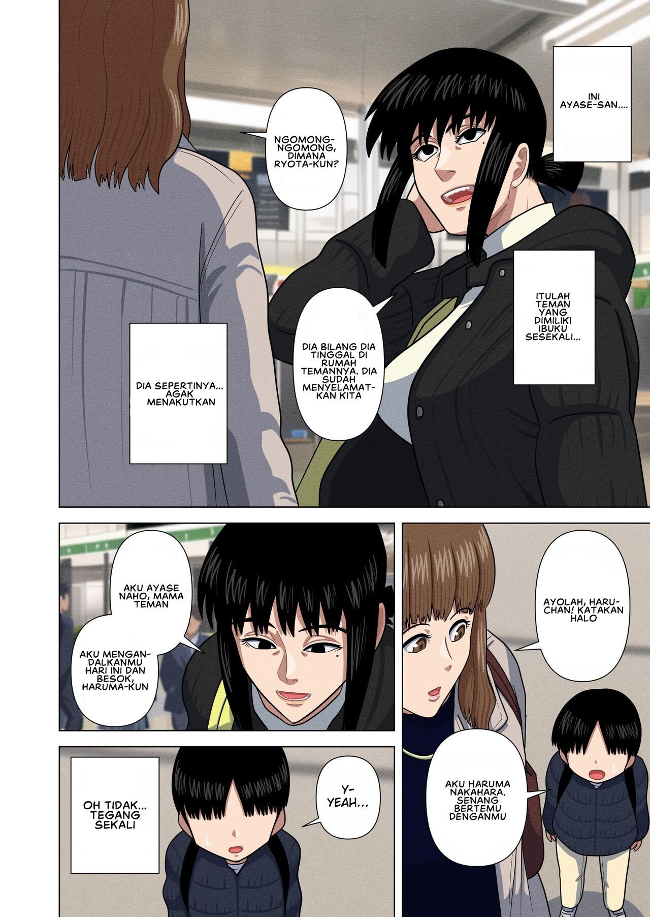 Obasan to Onsen Ryokan de - Chapter 1 end 6