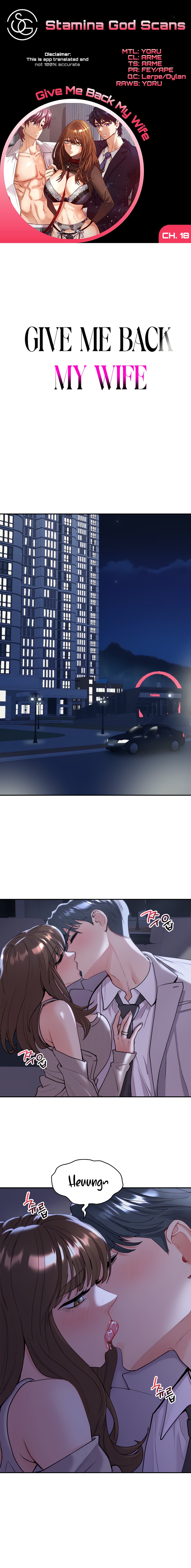 Give Me Back My Wife - Chapter 18 2 Give Me Back My Wife - Chapter 18 2