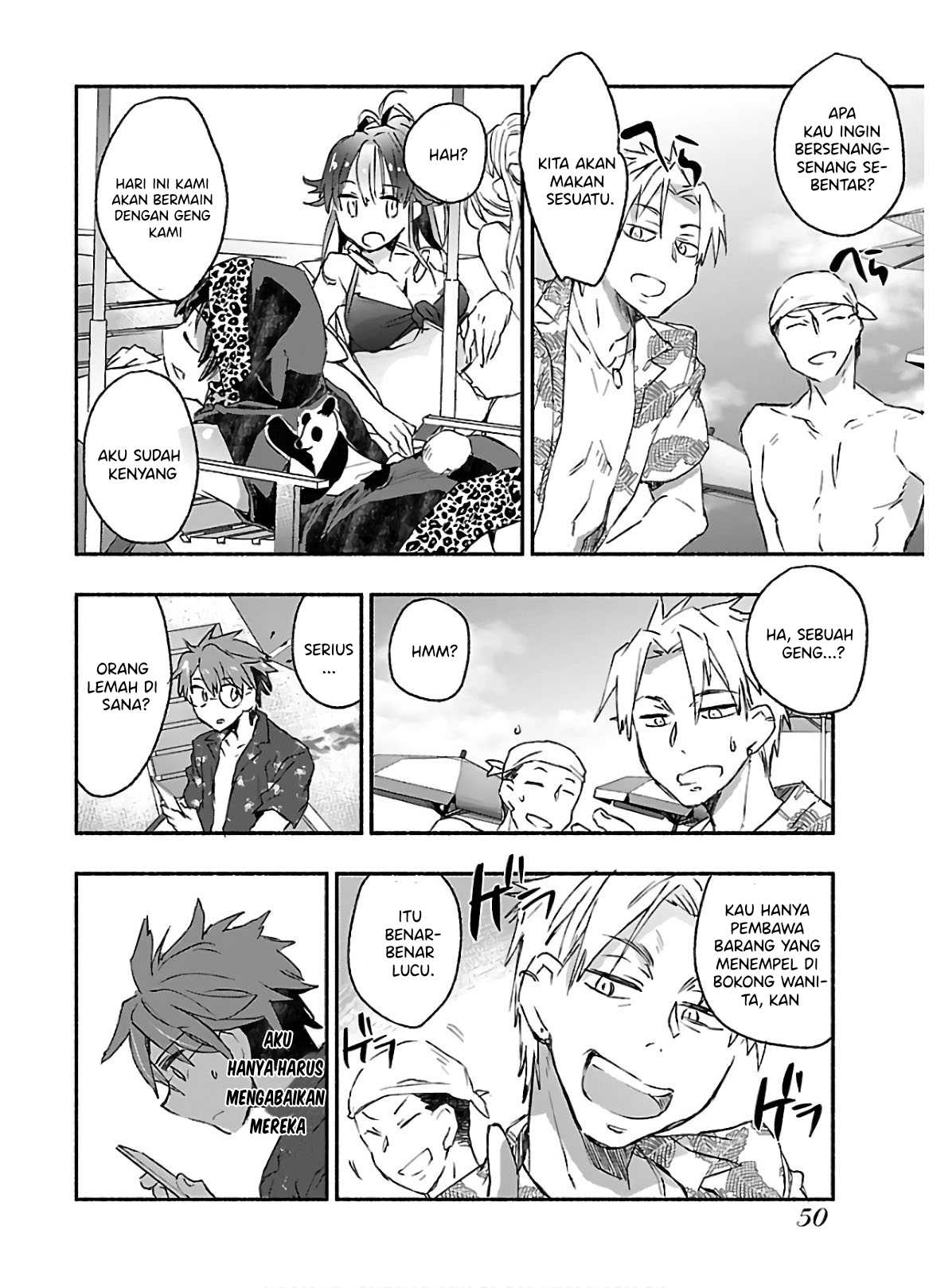 Yankee Musume ni Natsukarete Kotoshi mo Juken ni Shippai Shisou Desu - Chapter 07 14