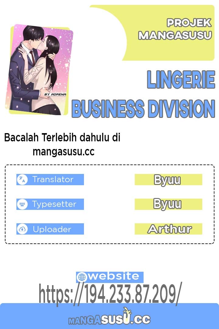 Lingerie Business Division - Chapter 24 1 Lingerie Business Division - Chapter 24 1