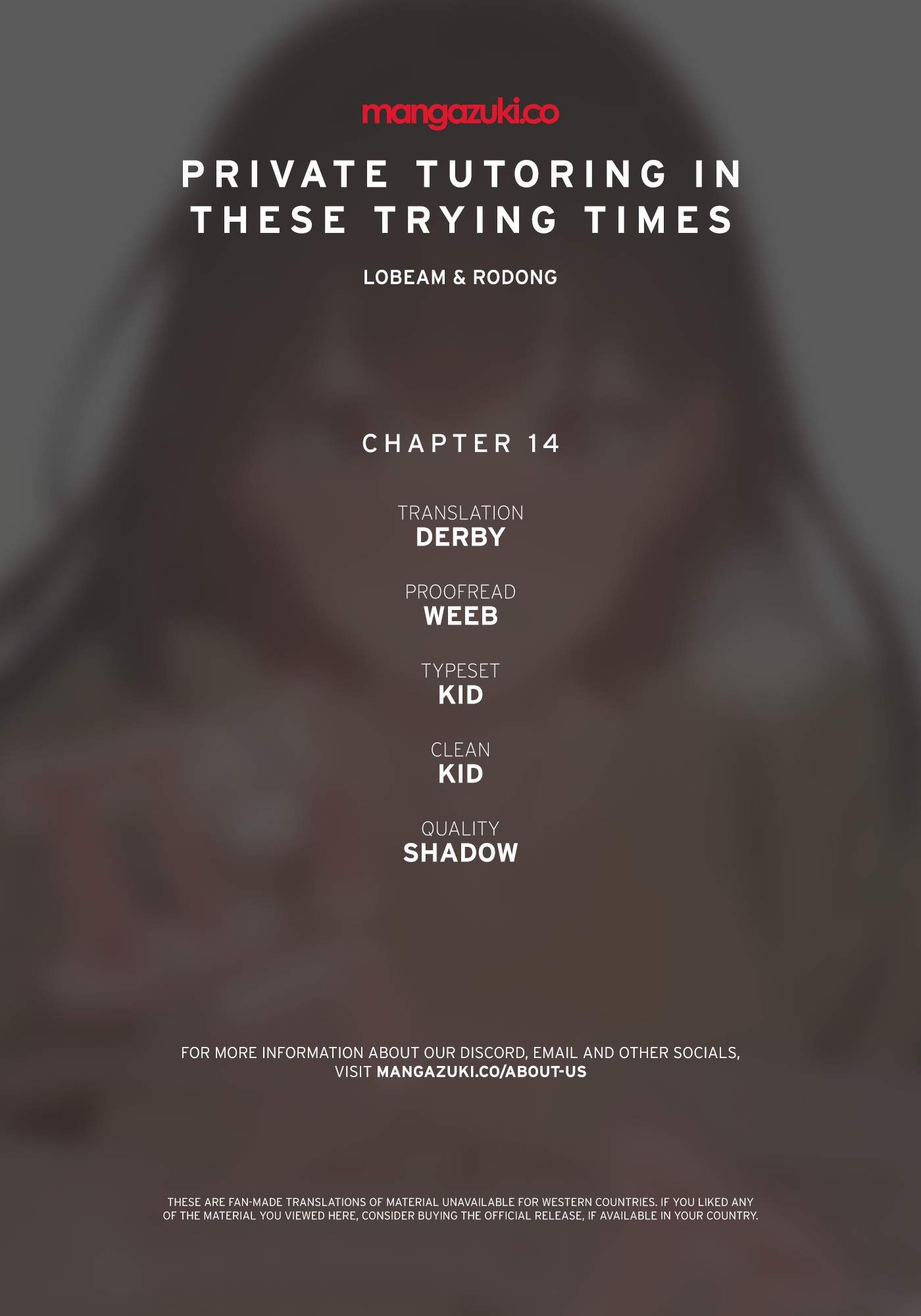 Private Tutoring in These Trying Times - Chapter 14 2