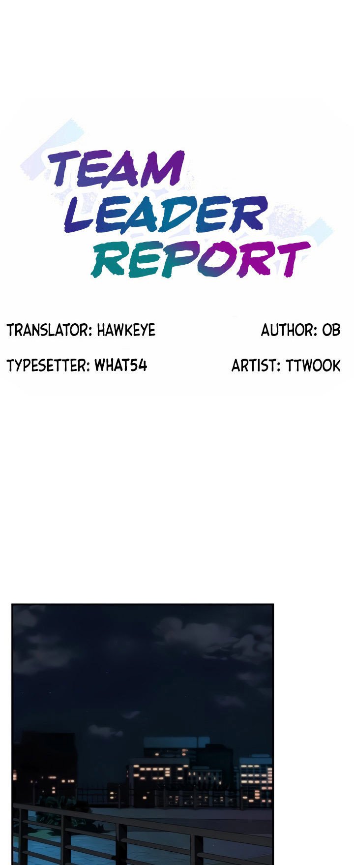 Team Leader Report - Chapter 25 3 Team Leader Report - Chapter 25 3