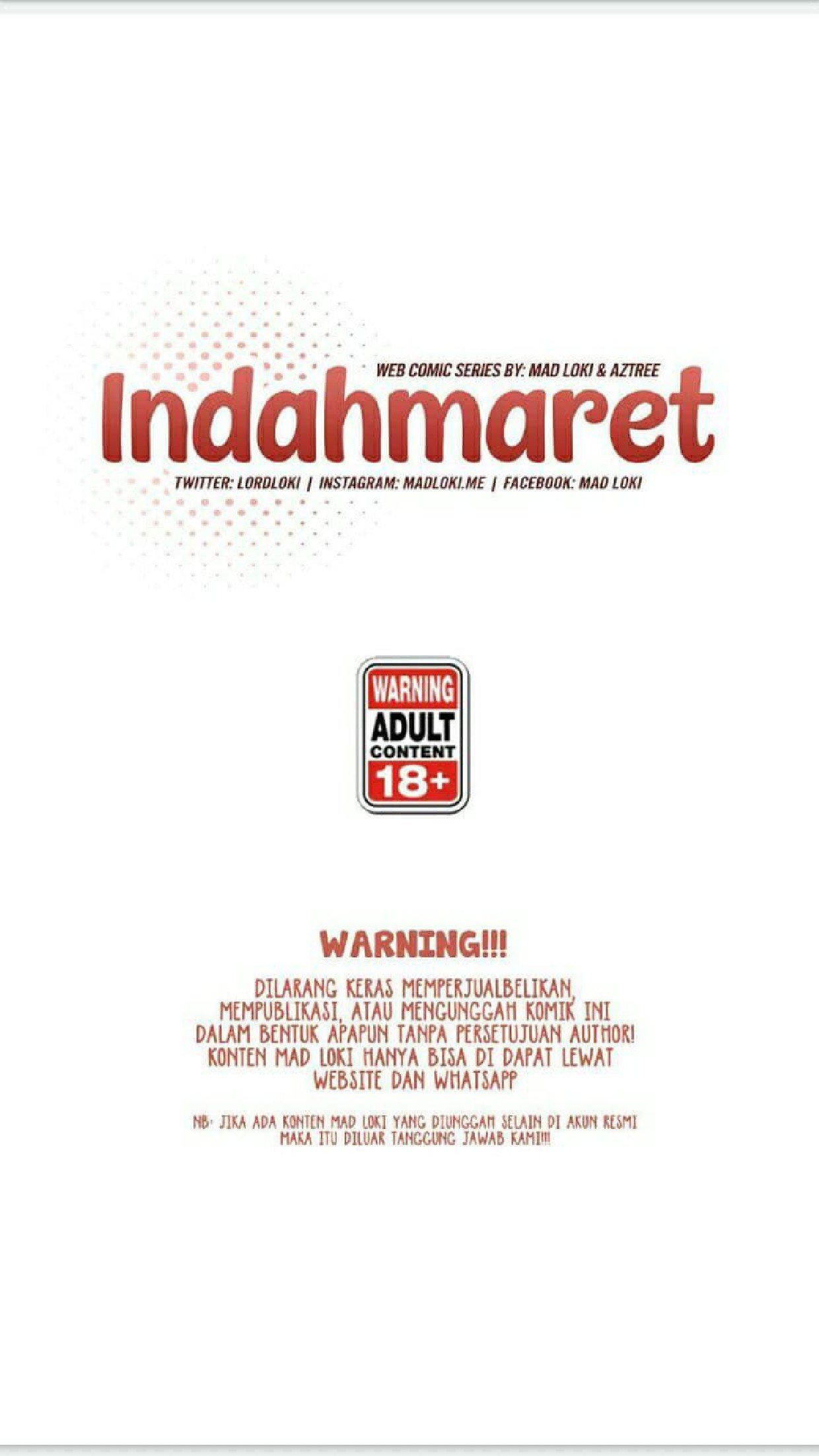 Madloki Indahmaret - Chapter komik madloki indahmaret artbook 1 Madloki Indahmaret - Chapter komik madloki indahmaret artbook 1