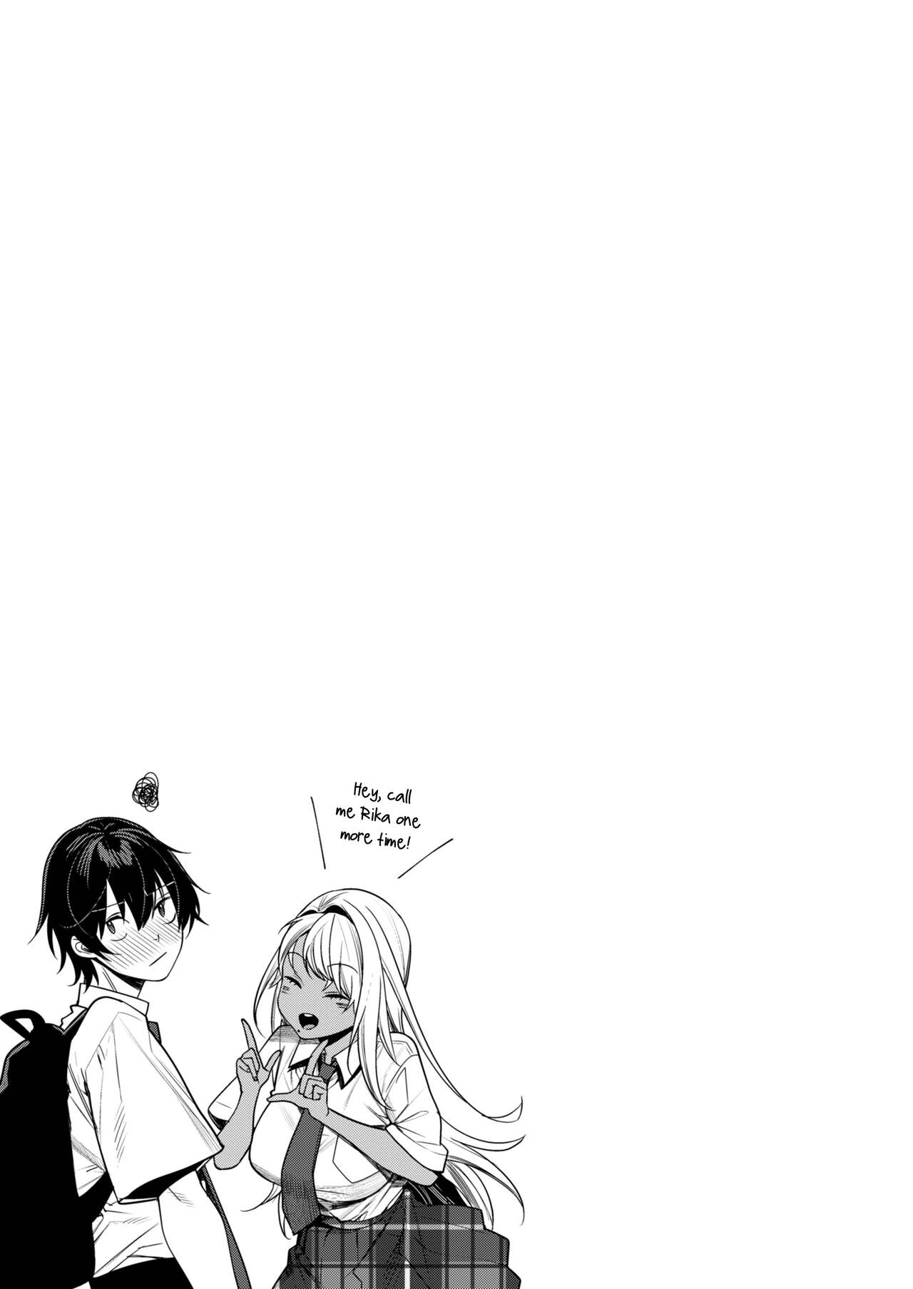 Kuro Gal Kanojo ga Dekita Riyuu - Chapter 1 37 Kuro Gal Kanojo ga Dekita Riyuu - Chapter 1 37