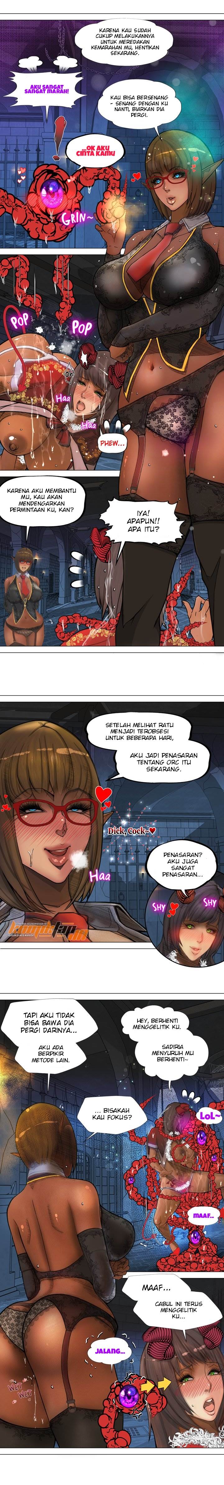 The Dark Elf Queen and the Slave Orc - Chapter 5 16