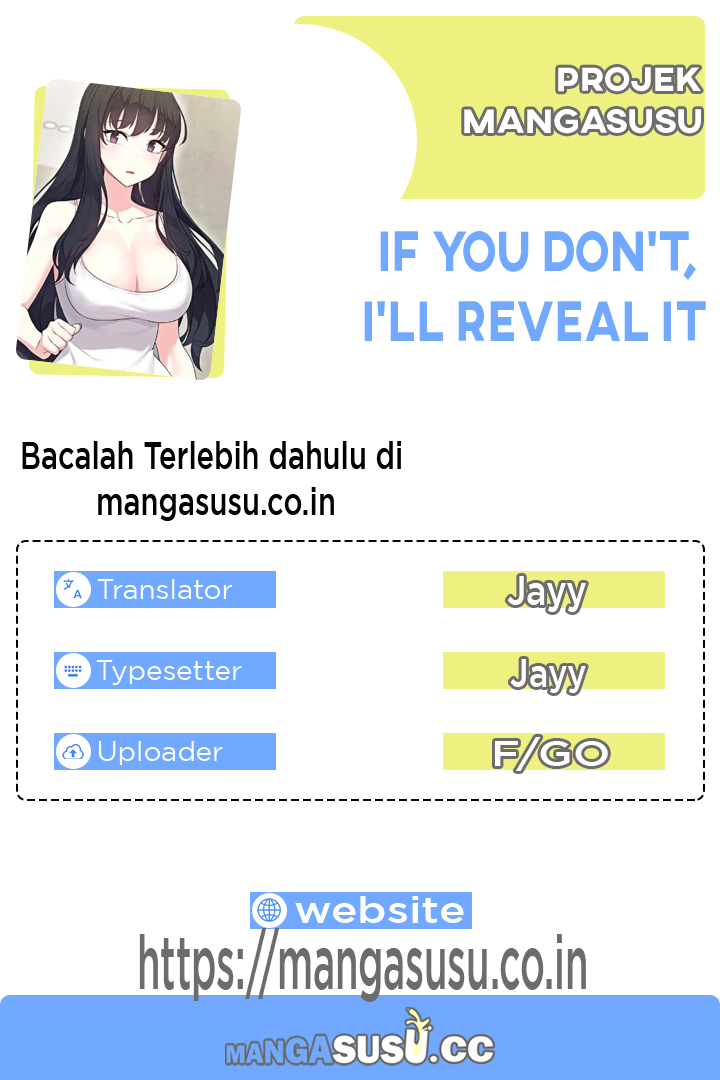 If you don’t, I’ll reveal it - Chapter 8 1 If you don’t, I’ll reveal it - Chapter 8 1