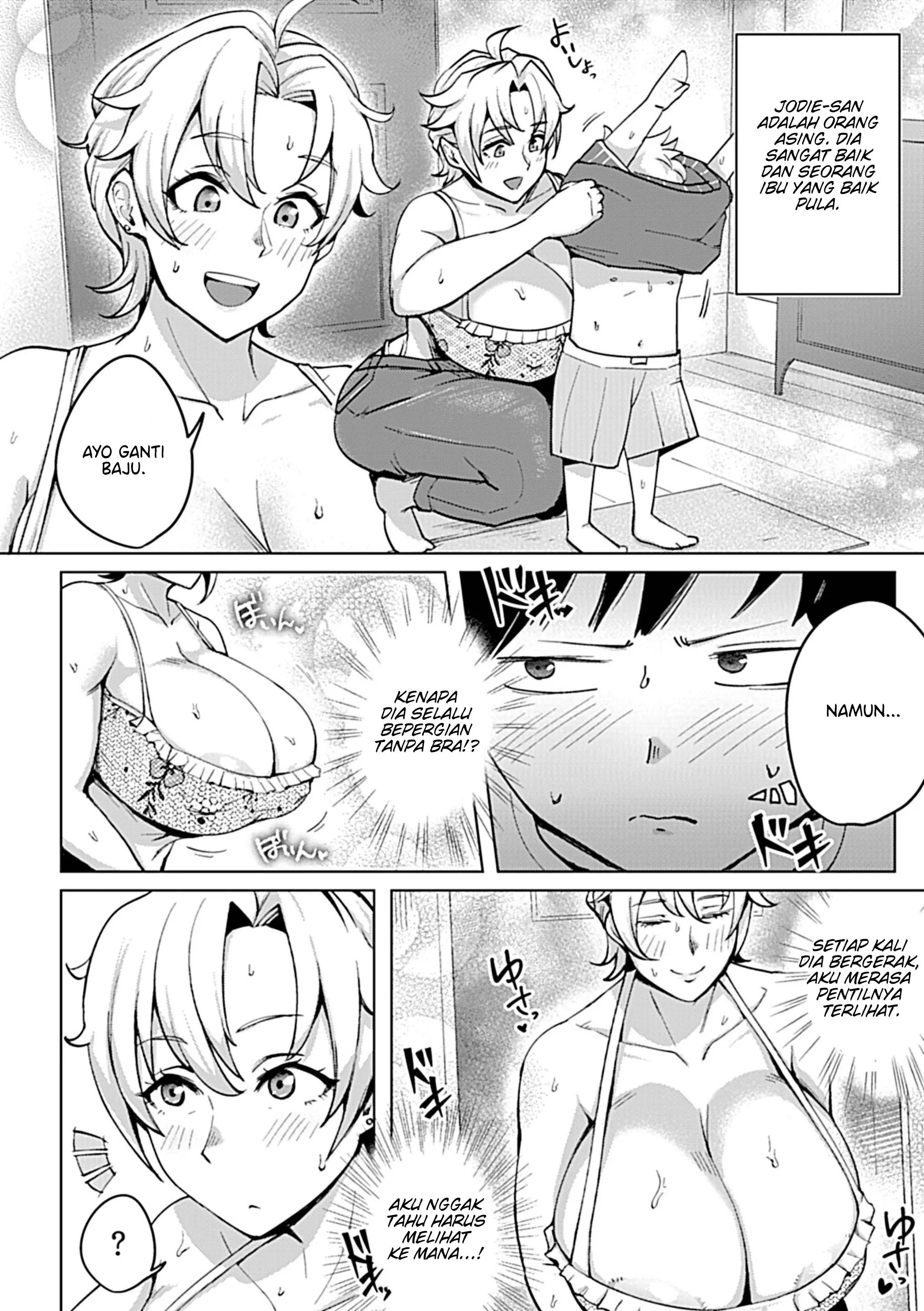 Kinpatsu kyonyuu hitodzuma jodie-san no EchiEchii sukinshippu - Chapter 1 end 4