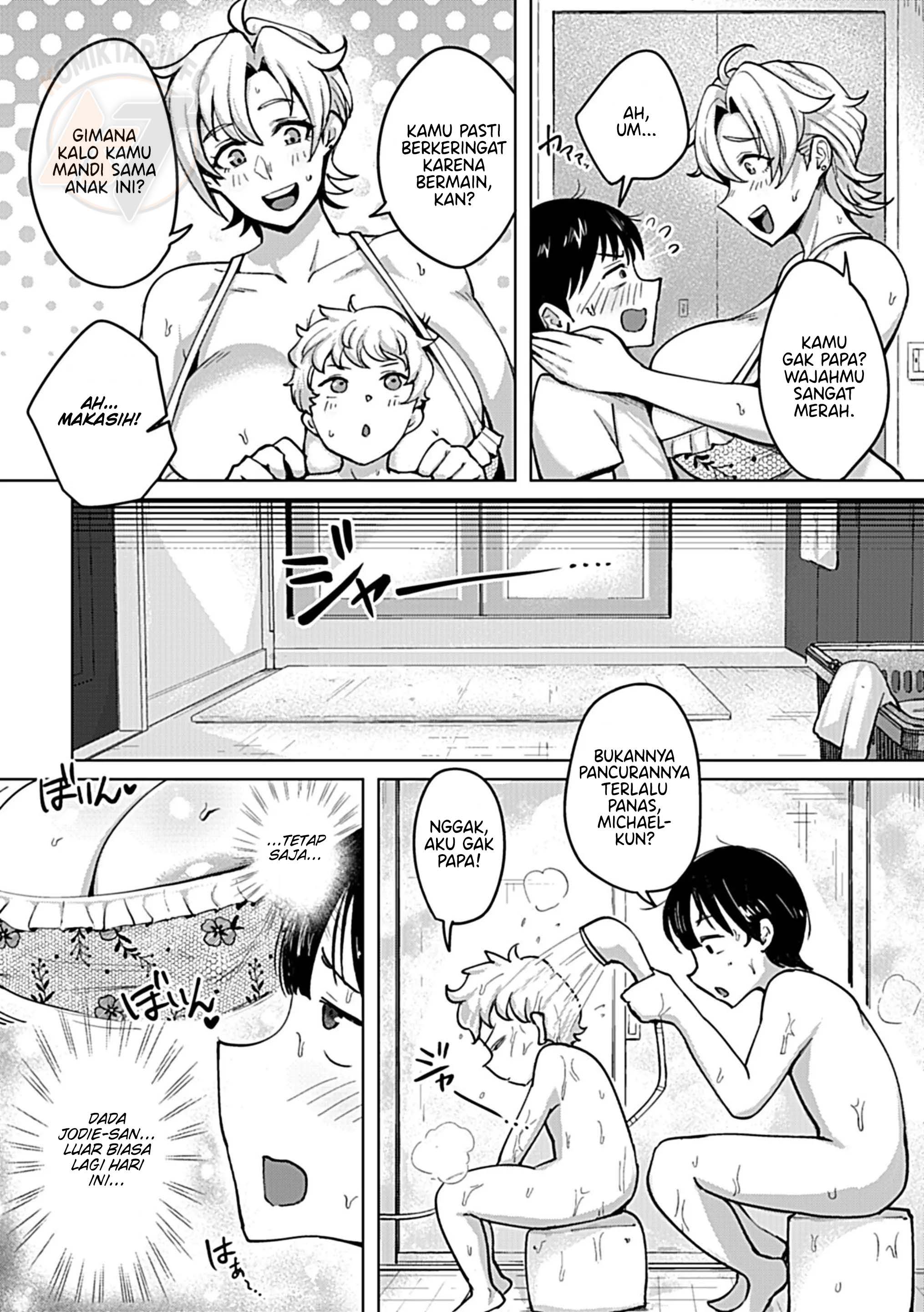 Kinpatsu kyonyuu hitodzuma jodie-san no EchiEchii sukinshippu - Chapter 1 end 5