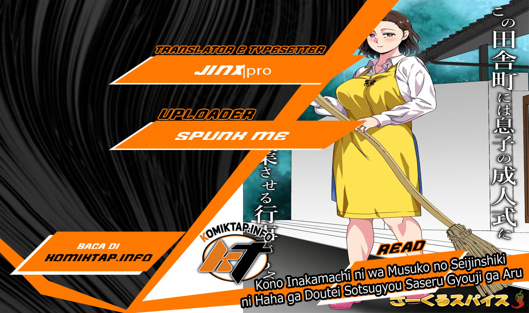 Kono Inakamachi ni wa Musuko no Seijinshiki ni Haha ga Doutei Sotsugyou Saseru Gyouji ga Aru - Chapter 1 1 Kono Inakamachi ni wa Musuko no Seijinshiki ni Haha ga Doutei Sotsugyou Saseru Gyouji ga Aru - Chapter 1 1