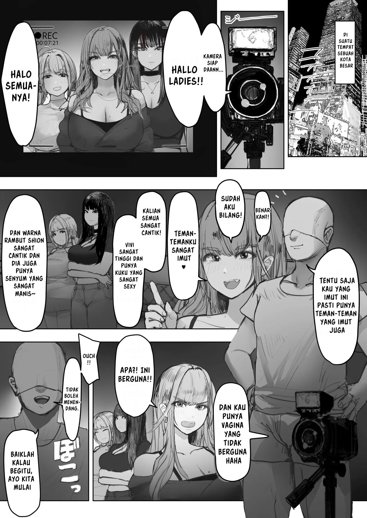 Shakkin Gal 3-nin ga Doujin AV Satsuei shita Kekka - Chapter 1 9