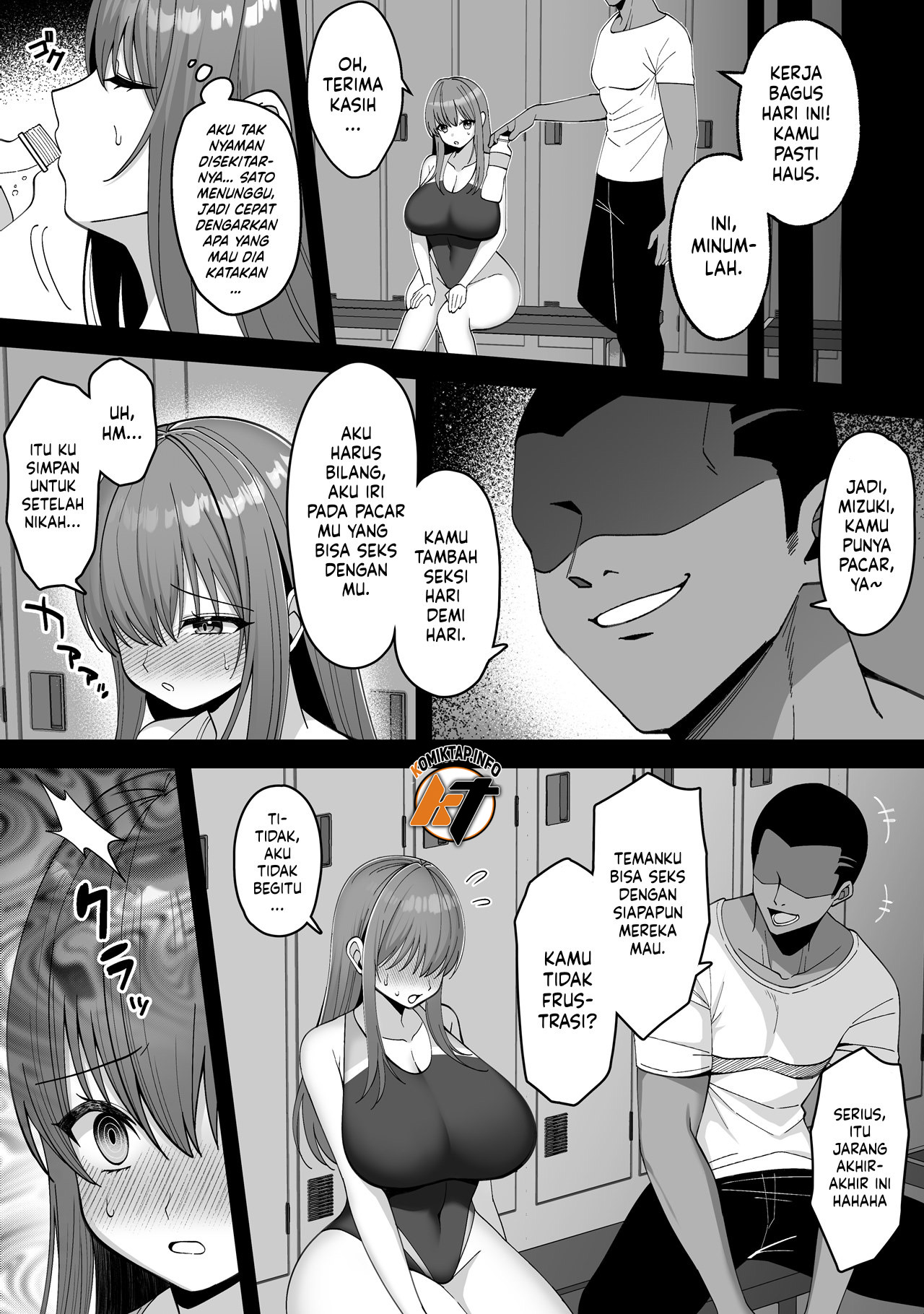 Suieibu no Kanojo ga Netorarete Charao no Kyokon ni Ochiru made - Chapter 1 8