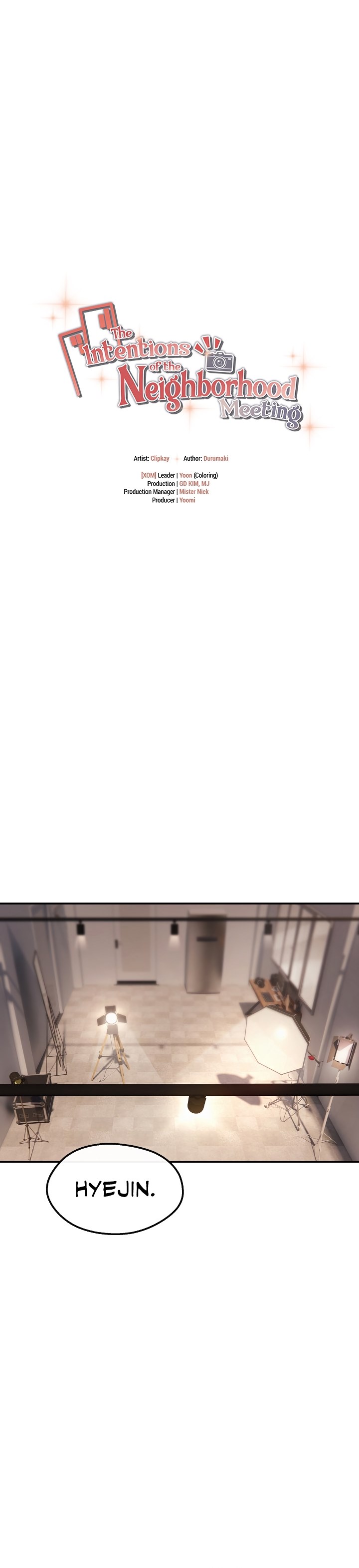 The Intentions of the Neighborhood Meeting - Chapter 24 end 6 The Intentions of the Neighborhood Meeting - Chapter 24 end 6