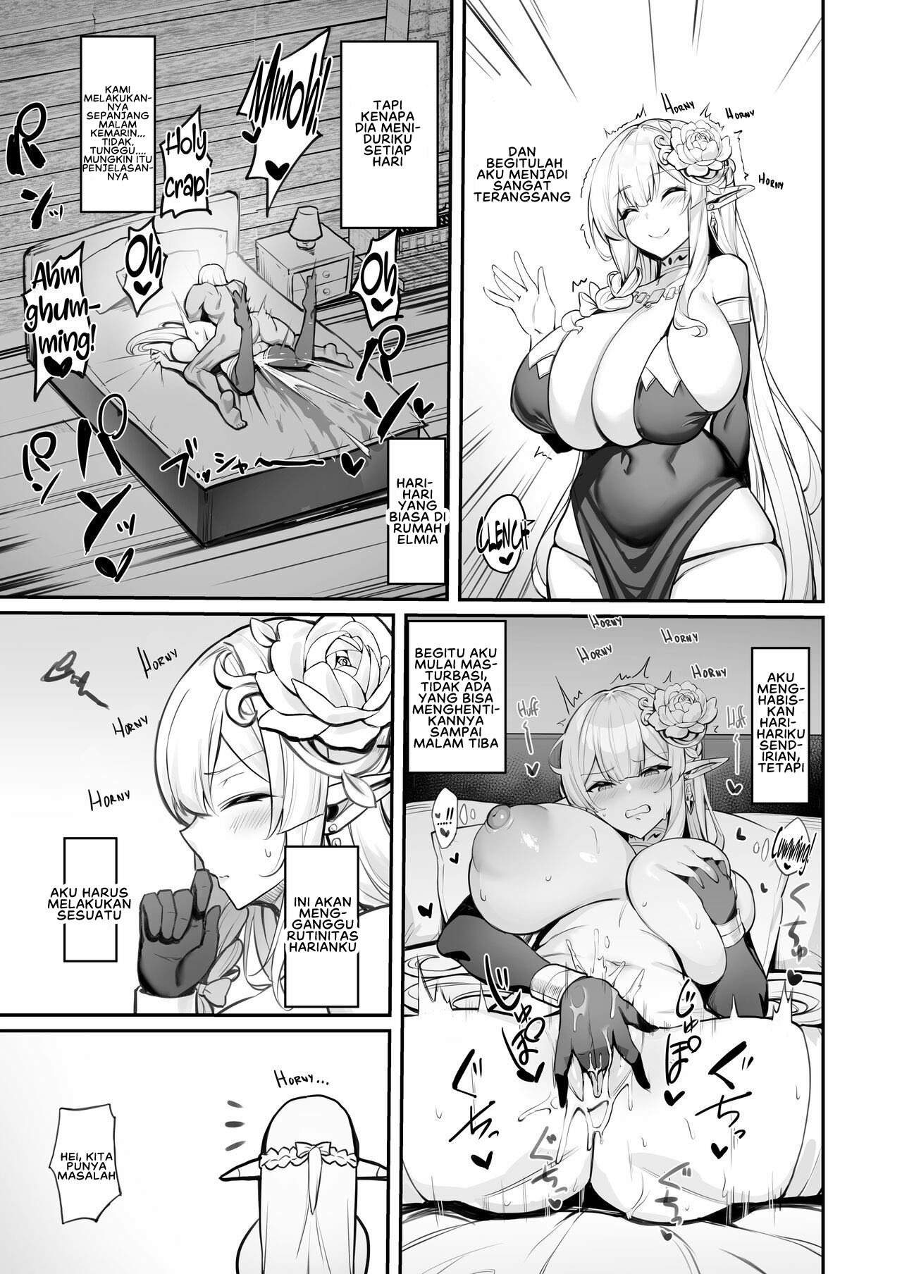 Hitozuma Elf wa Yokkyuu Fuman - Chapter 1 8