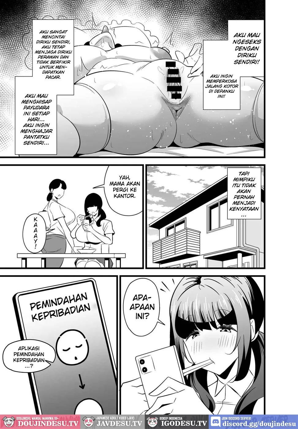 Jibun no Karada ga Dosukebe Sugiru node Appli de Oji-san no Karada o Nottotte Yaritai Houdai Shichaimashita - Chapter 1 5