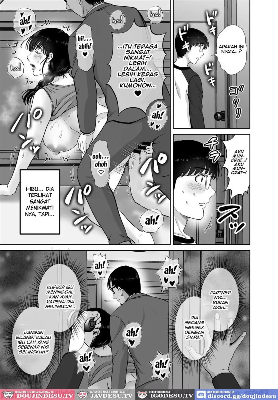 Kyonyuu Kaa-san ga Boku no Me mo Mae de - Chapter 1 27