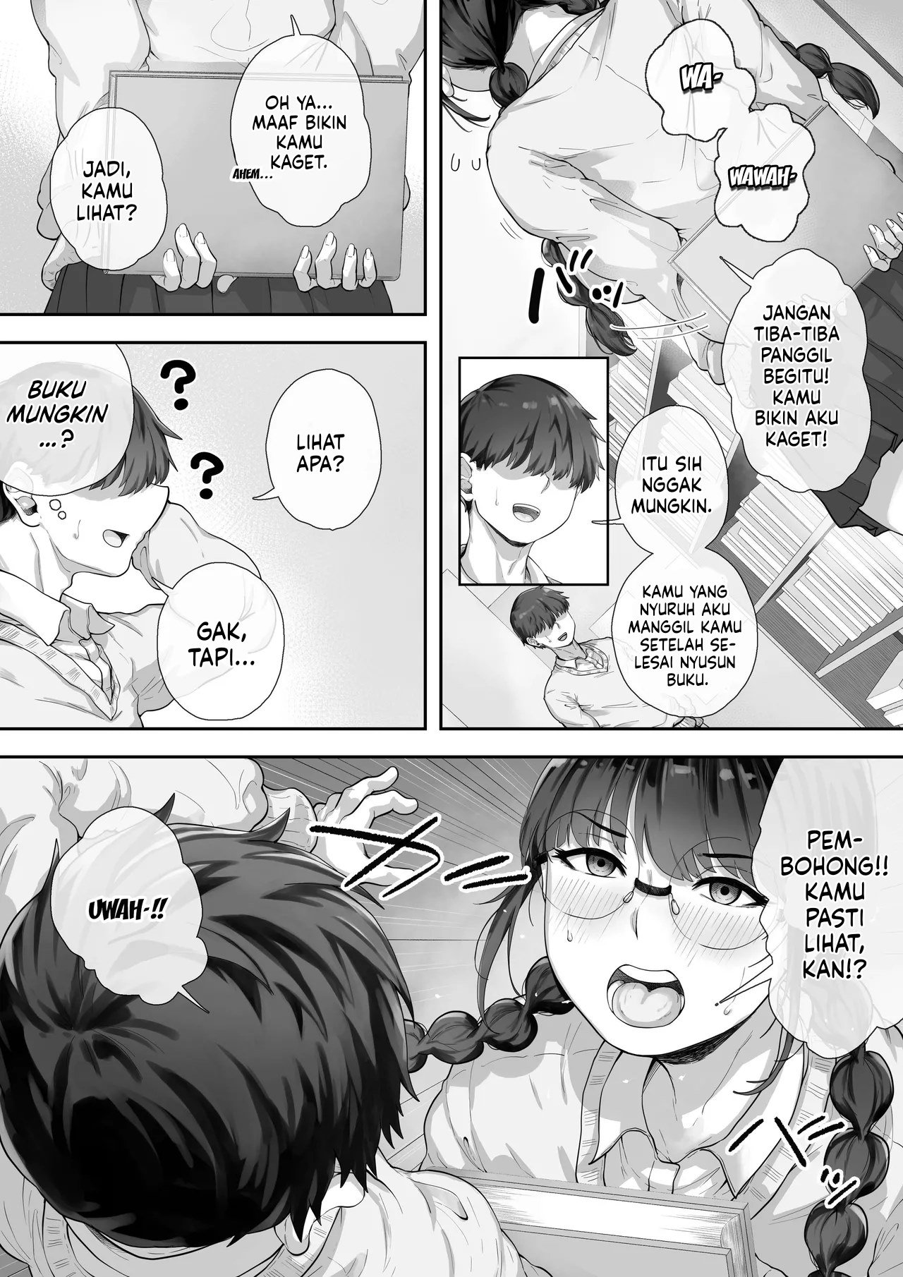 Kyonyuu no Tosho Iinchou wa Ecchi - Chapter 01 3