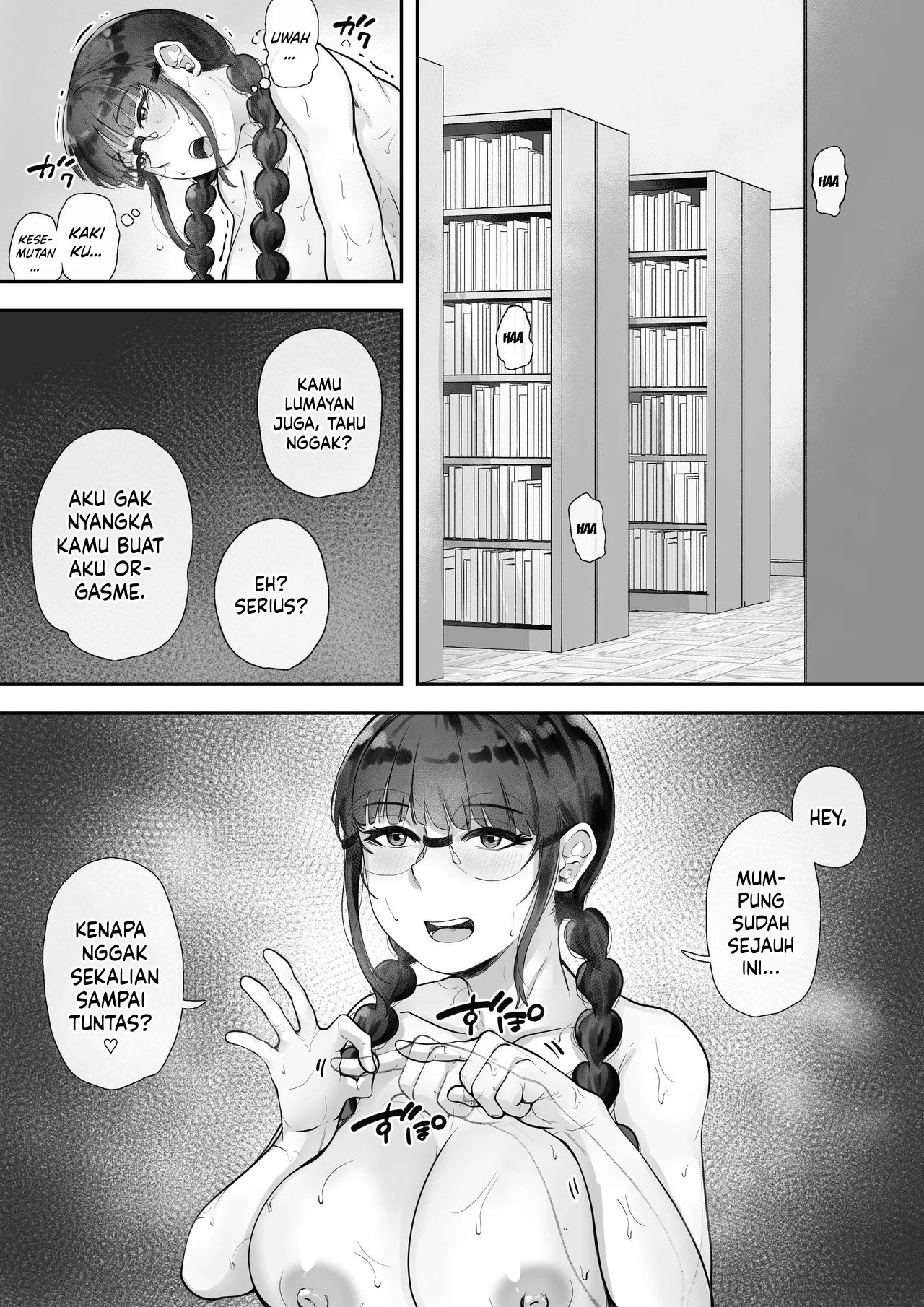 Kyonyuu no Tosho Iinchou wa Ecchi - Chapter 01 18