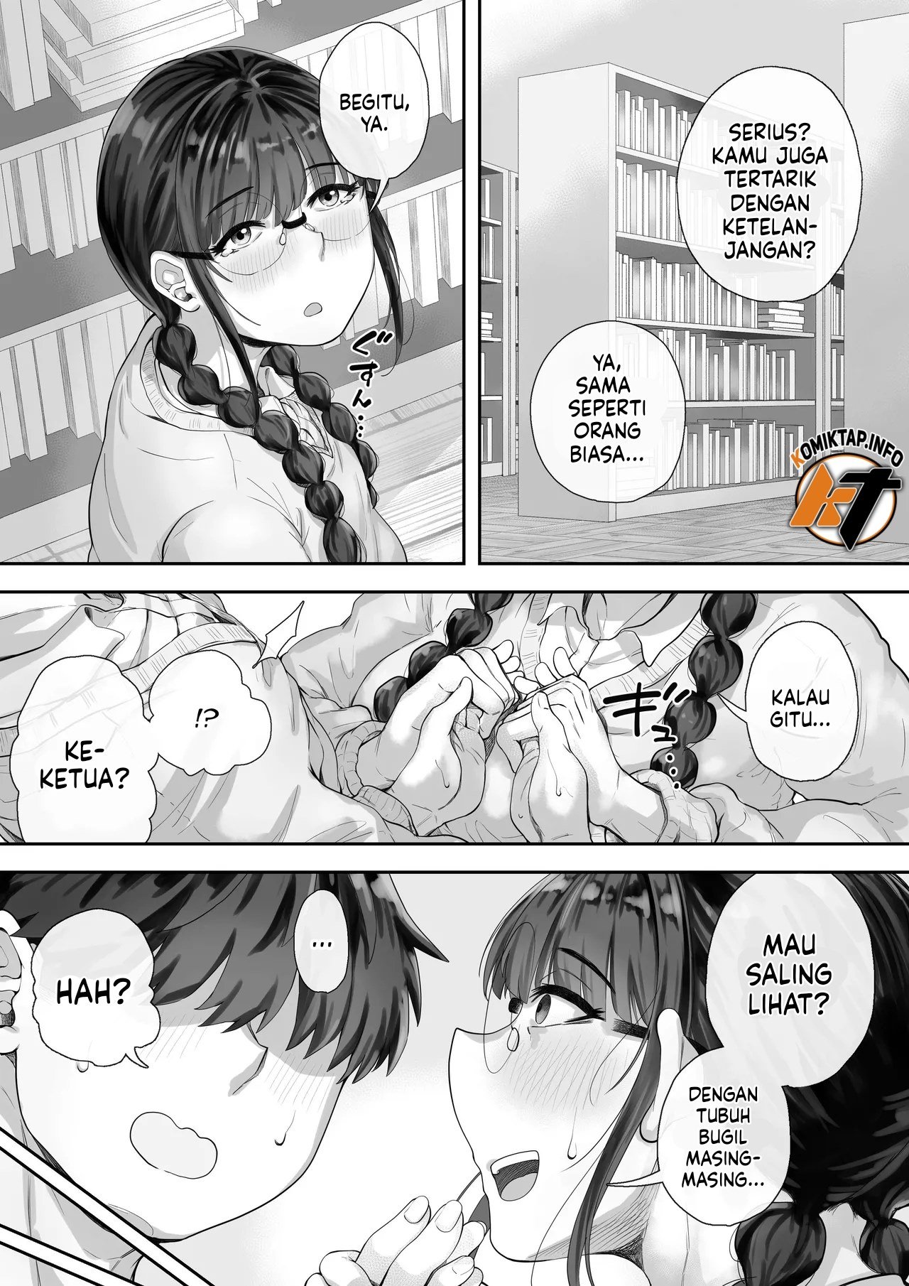 Kyonyuu no Tosho Iinchou wa Ecchi - Chapter 01 5