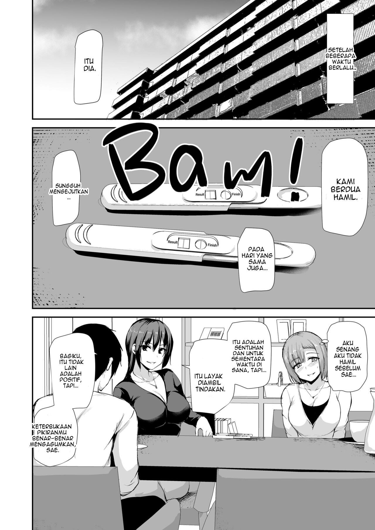 Kyonyuu ga Futari Inai to Bokki shinai Otto no Tame ni Tomodachi wo Tsurete kita Tsuma - Chapter 3 72 Kyonyuu ga Futari Inai to Bokki shinai Otto no Tame ni Tomodachi wo Tsurete kita Tsuma - Chapter 3 72