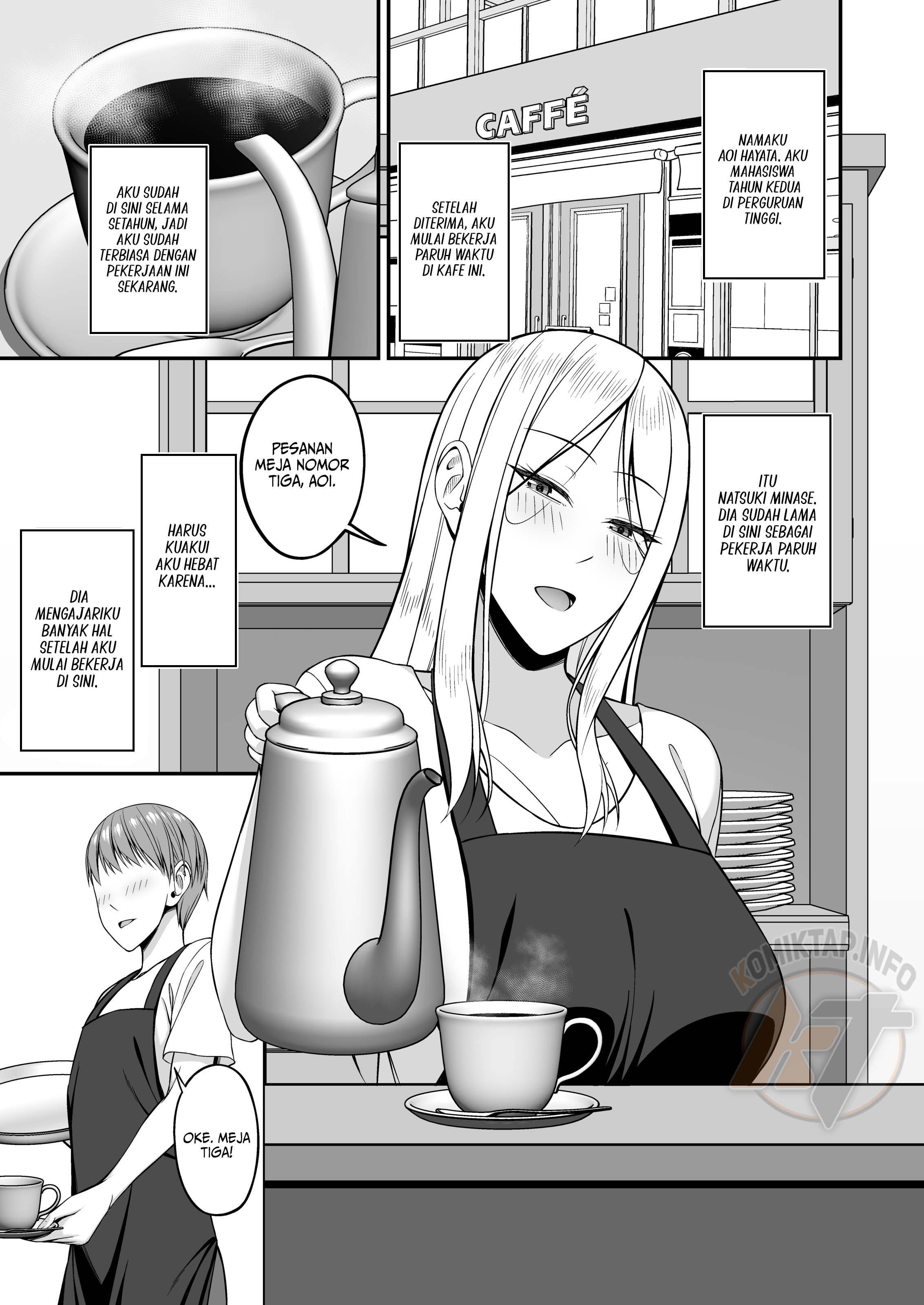 Hanging Out at My Big-Titty Gyaru Coworker&#8217;s Place - Chapter 1 3