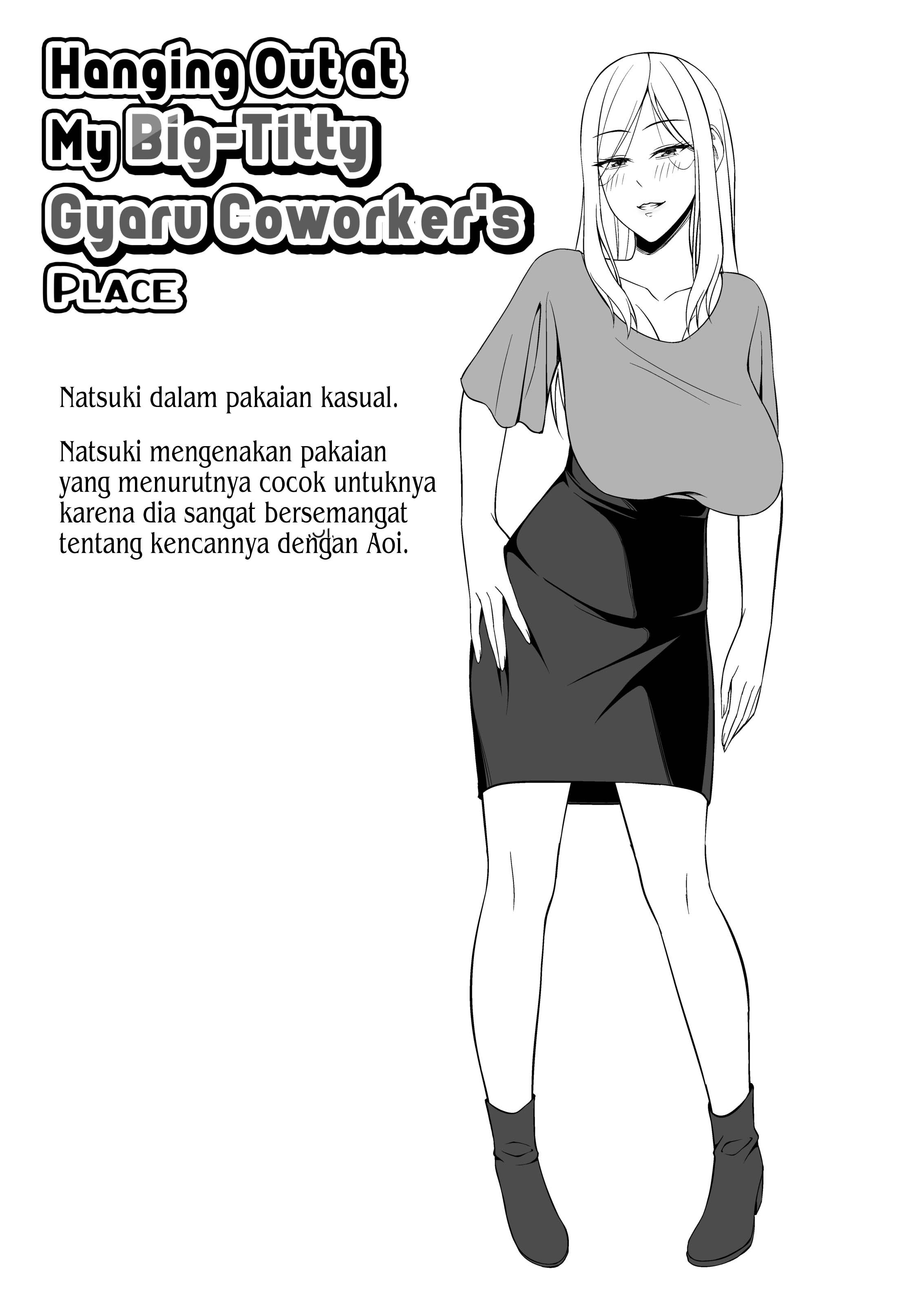 Hanging Out at My Big-Titty Gyaru Coworker&#8217;s Place - Chapter 1 31