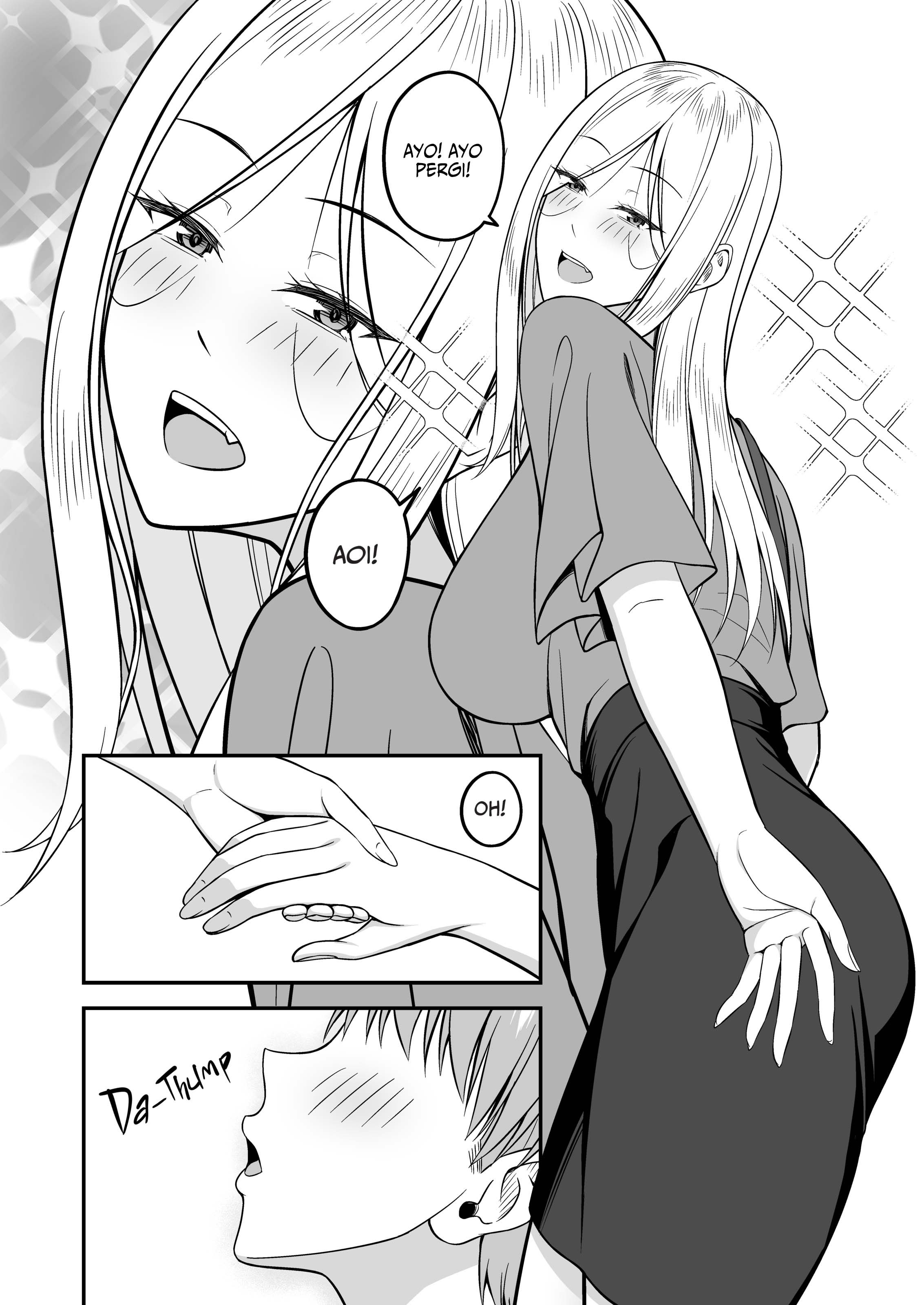 Hanging Out at My Big-Titty Gyaru Coworker&#8217;s Place - Chapter 1 18