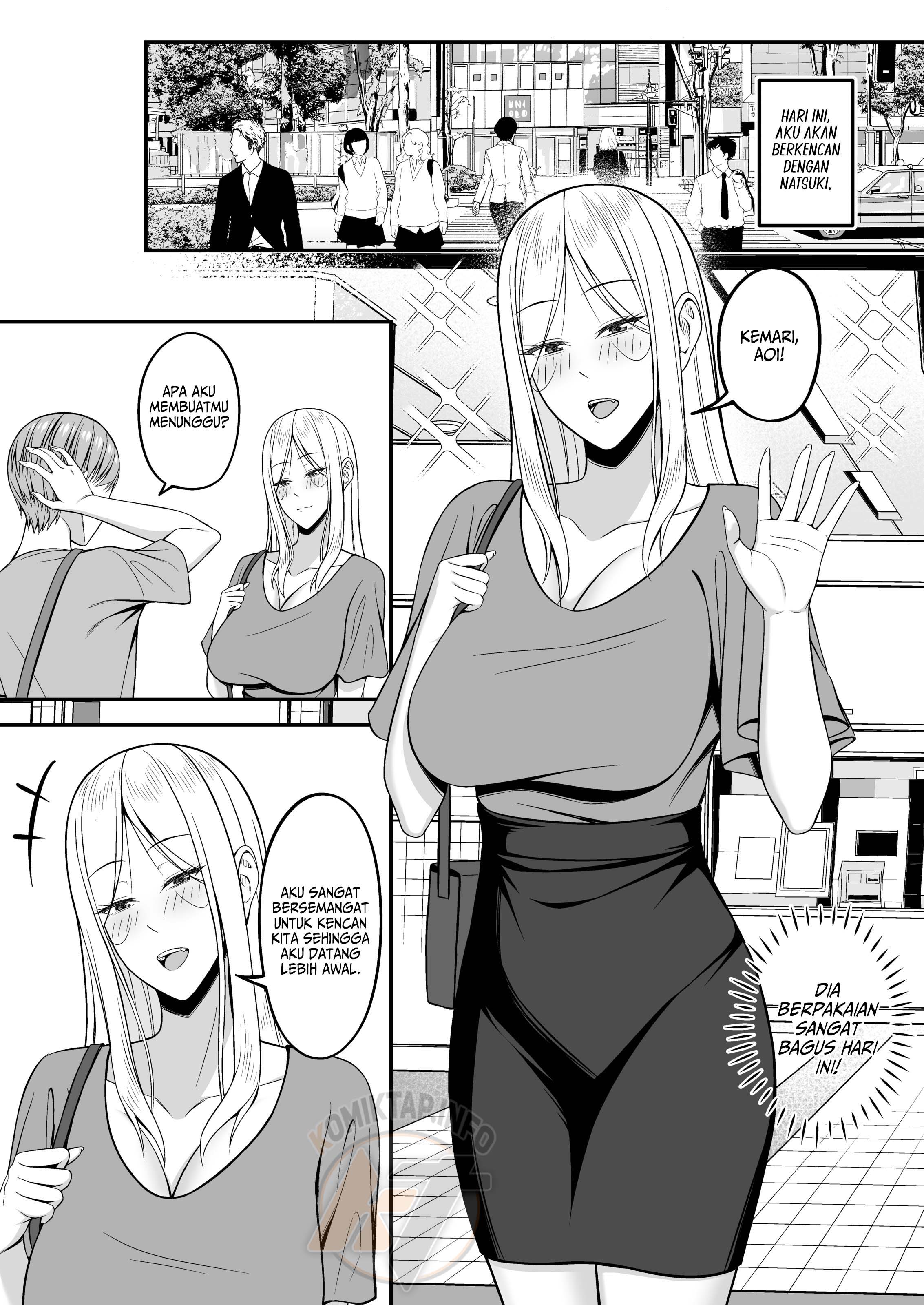 Hanging Out at My Big-Titty Gyaru Coworker&#8217;s Place - Chapter 1 17