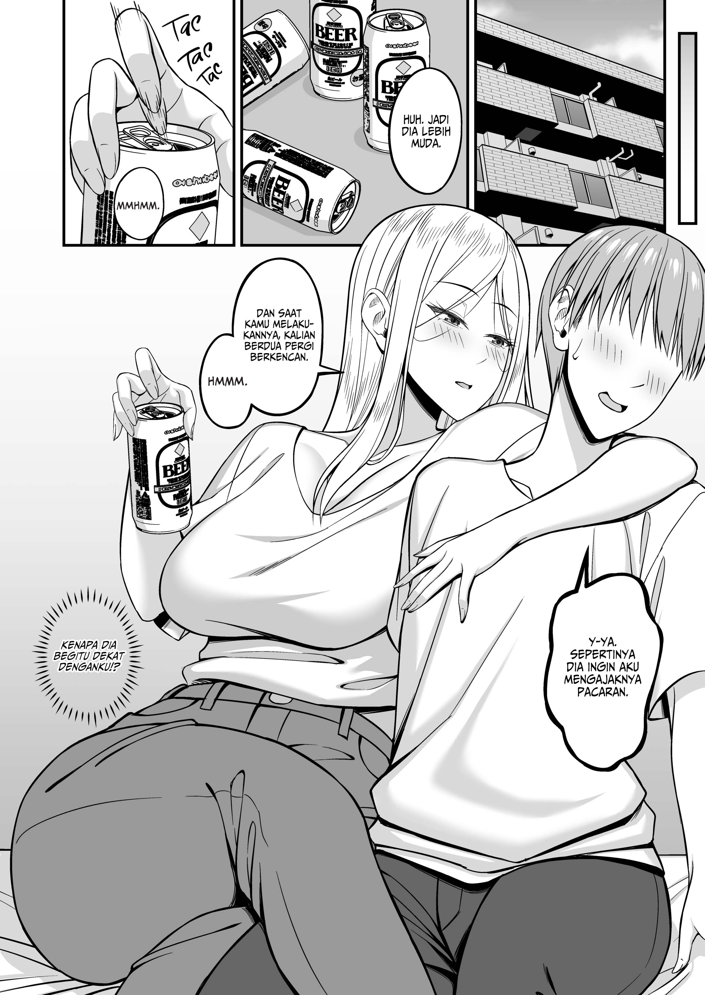 Hanging Out at My Big-Titty Gyaru Coworker&#8217;s Place - Chapter 1 6