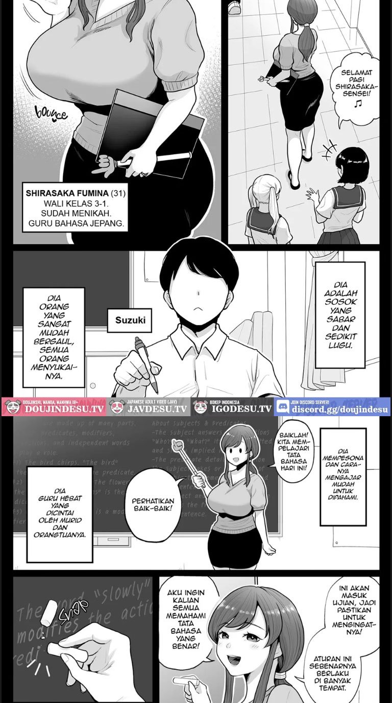 Akabare Shita Hitozuma Kyoushi to Nettori - Chapter 01 2